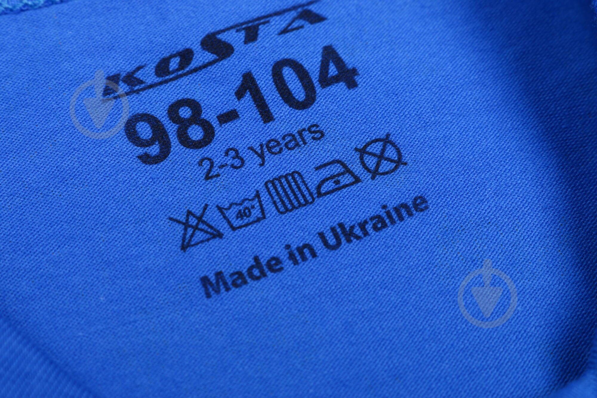 Майка для девочек KOSTA 1174-5 р.110 синий - фото 4 Майка для девочек KOSTA 1174-5 р.110 синий - фото 4
