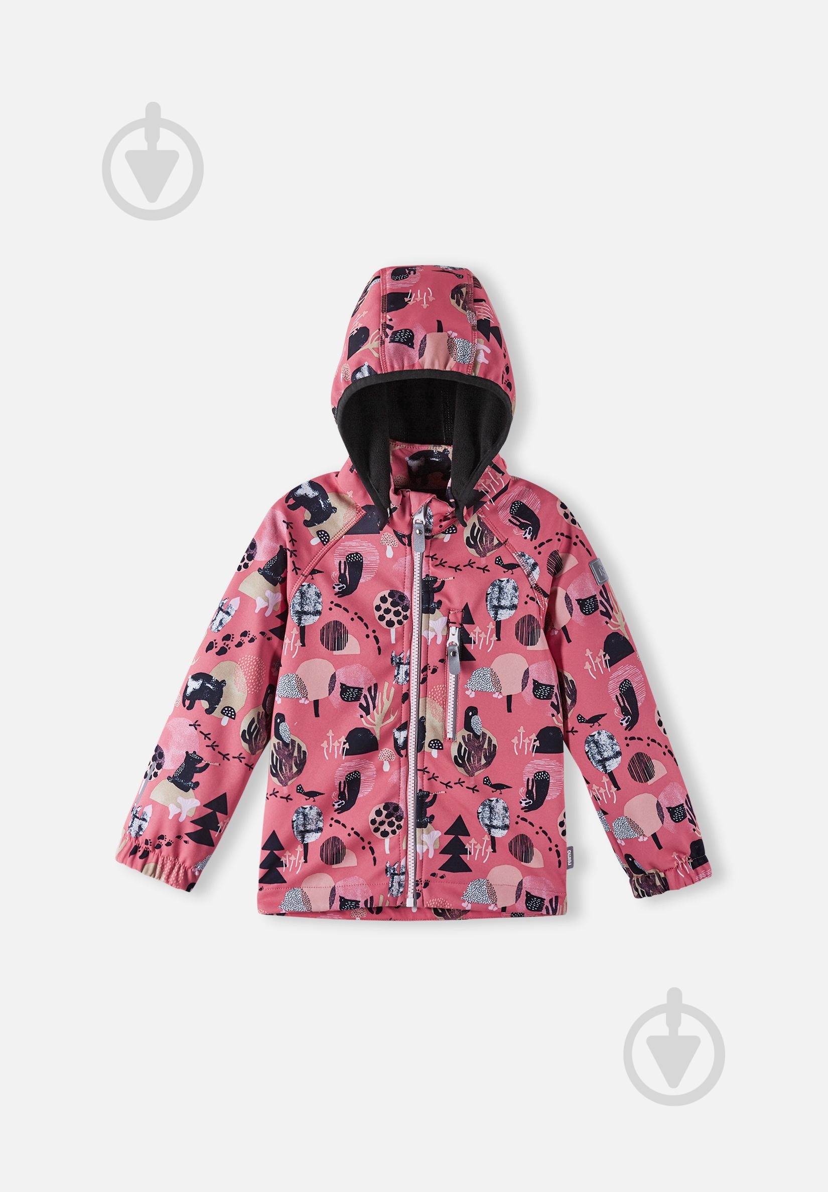Куртка для девочек Reima Softshell Vantti р.92 коралловый 5100009B-4233 - фото 3 Куртка для девочек Reima Softshell Vantti р.92 коралловый 5100009B-4233 - фото 3