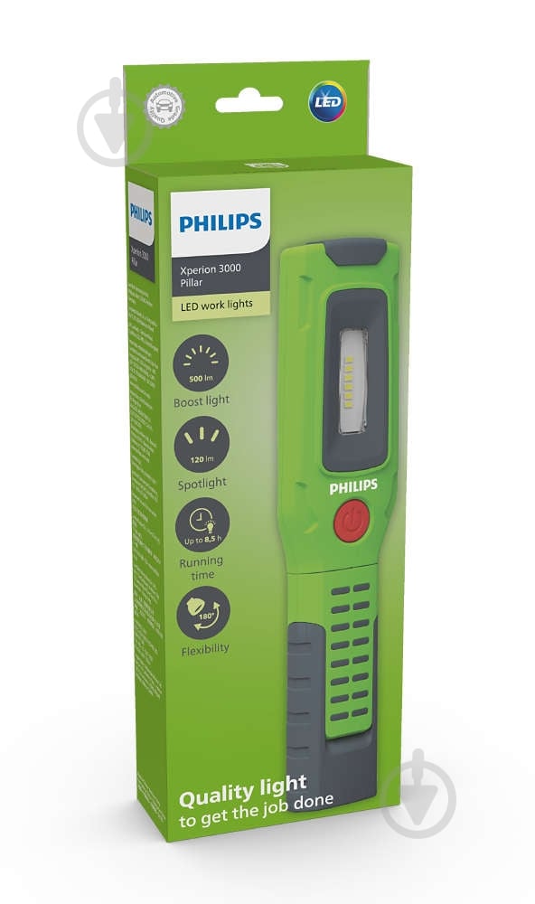Фонарь Philips Xperion 3000 LED WSL Pillar X30PILL X1 500 Lm - фото 2