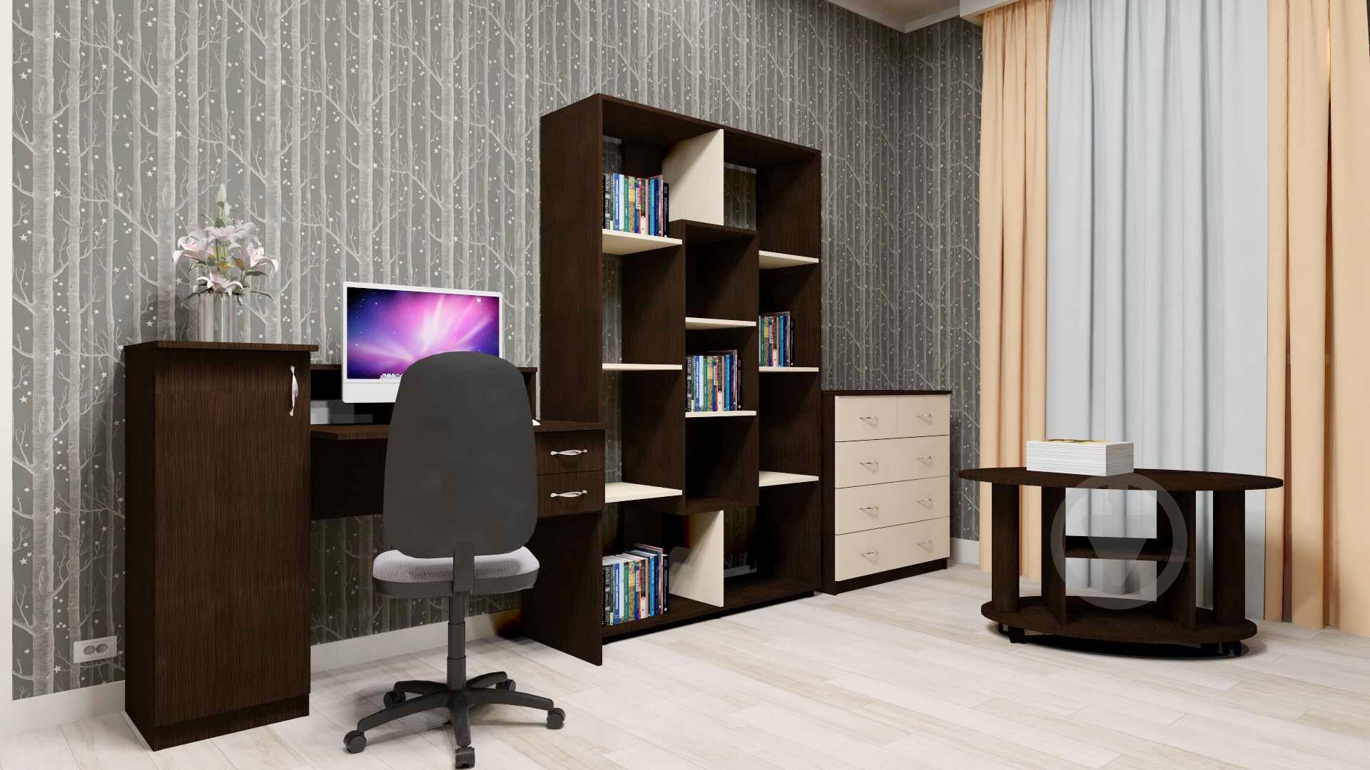 Стол компьютерный Компанит Пі-Пі-1 яблоня - фото 2 Стол компьютерный Компанит Пі-Пі-1 яблоня - фото 2