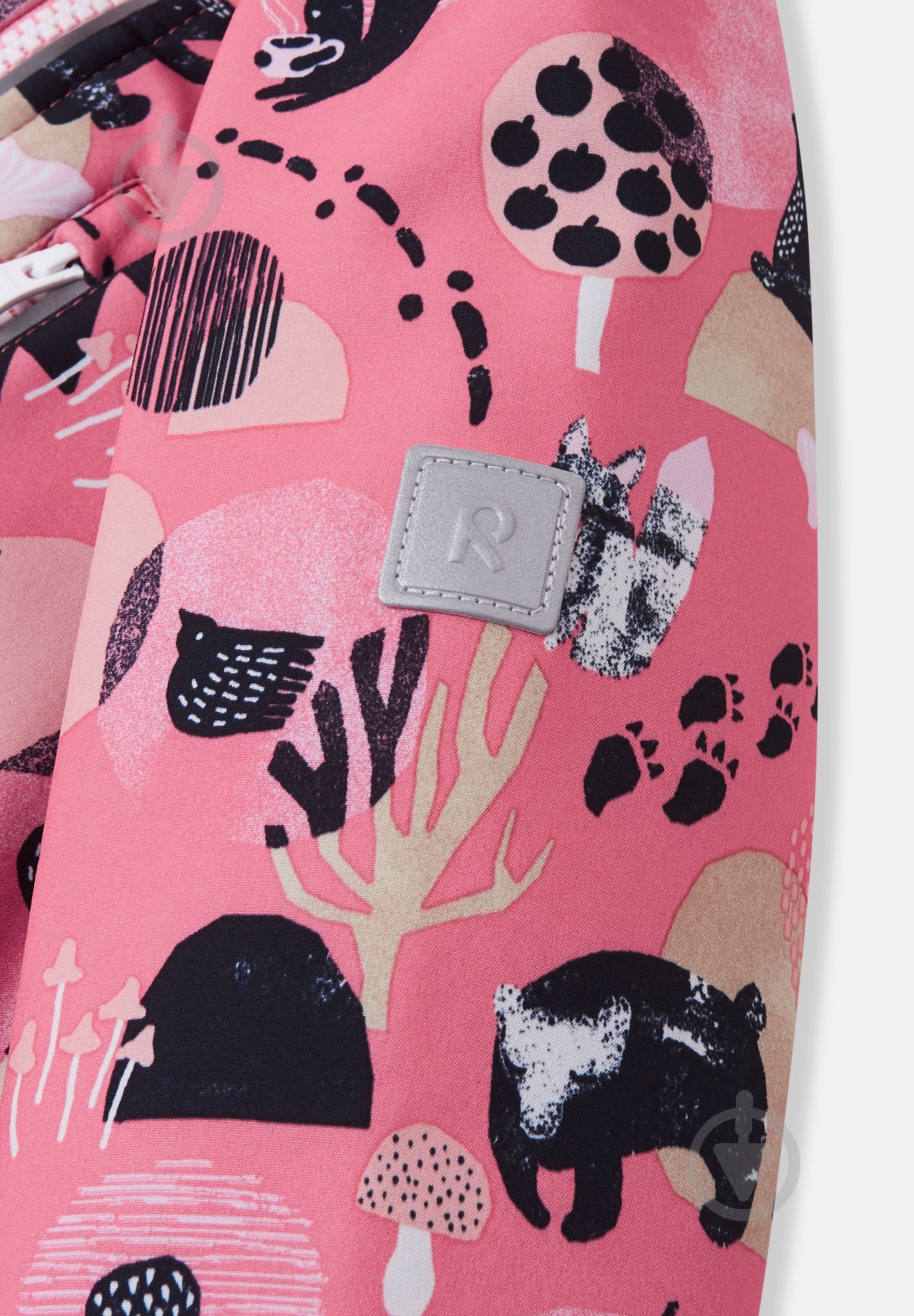 Куртка для девочек Reima Softshell Vantti р.110 коралловый 5100009B-4233 - фото 7 Куртка для девочек Reima Softshell Vantti р.110 коралловый 5100009B-4233 - фото 7