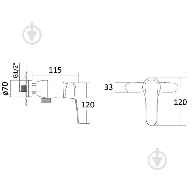 Смеситель для ванны RJ Jet RBZ071-3 - фото 2 Смеситель для ванны RJ Jet RBZ071-3 - фото 2