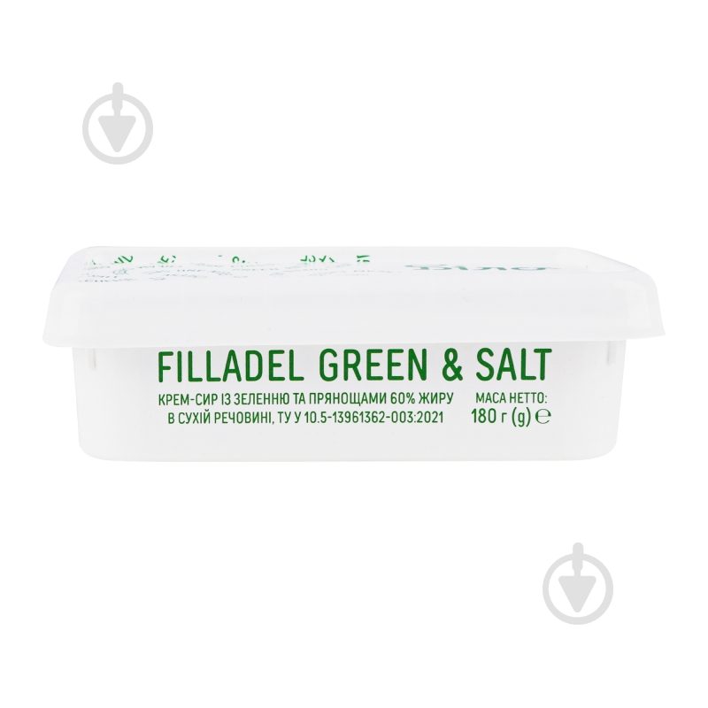 Крем-сыр Белоцерковское FILLADEL GREEN&SALT 60% 180 г - фото 5