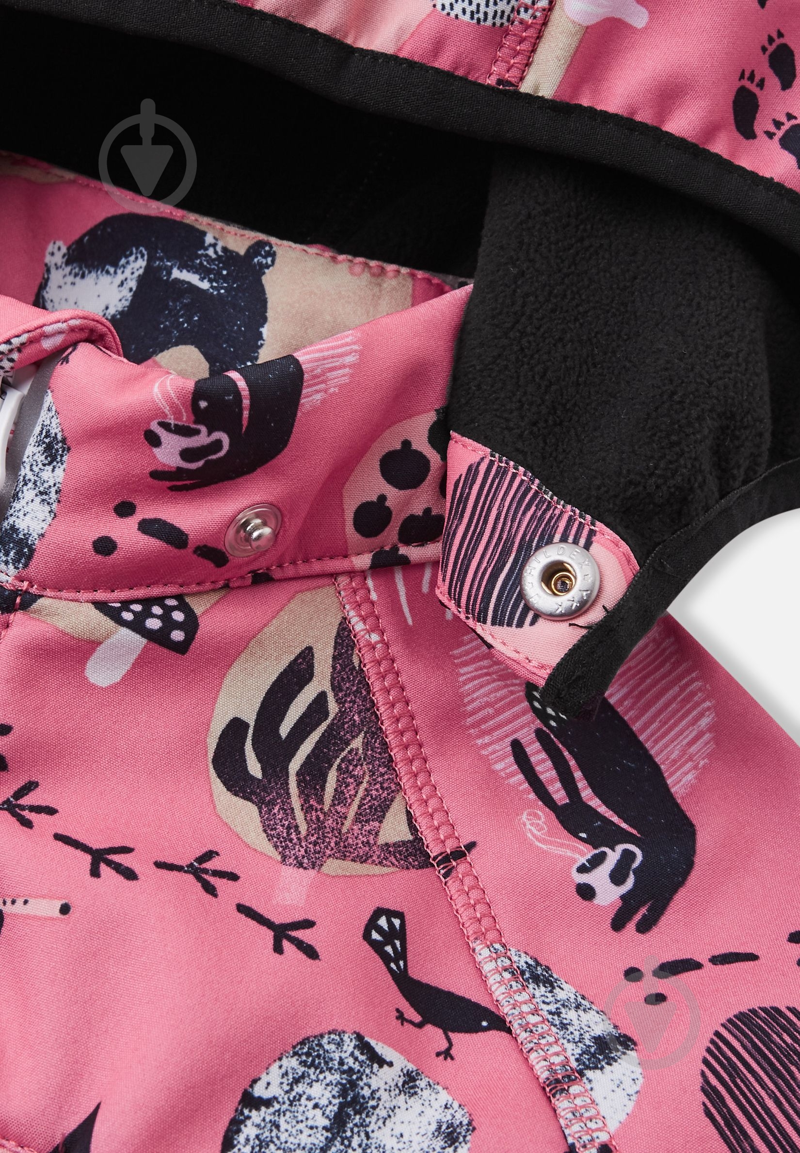 Куртка для девочек Reima Softshell Vantti р.122 коралловый 5100009B-4233 - фото 8 Куртка для девочек Reima Softshell Vantti р.122 коралловый 5100009B-4233 - фото 8