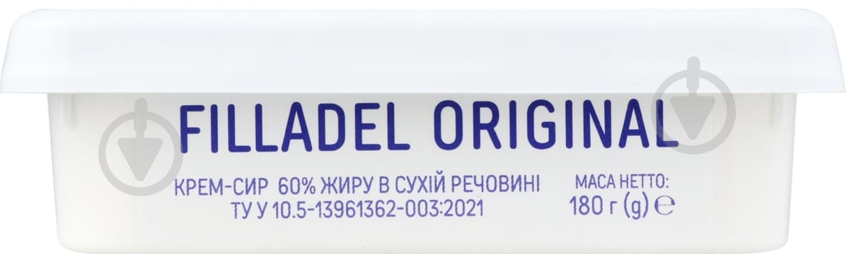 Крем-сыр Белоцерковское Filladel Original 180 г - фото 1
