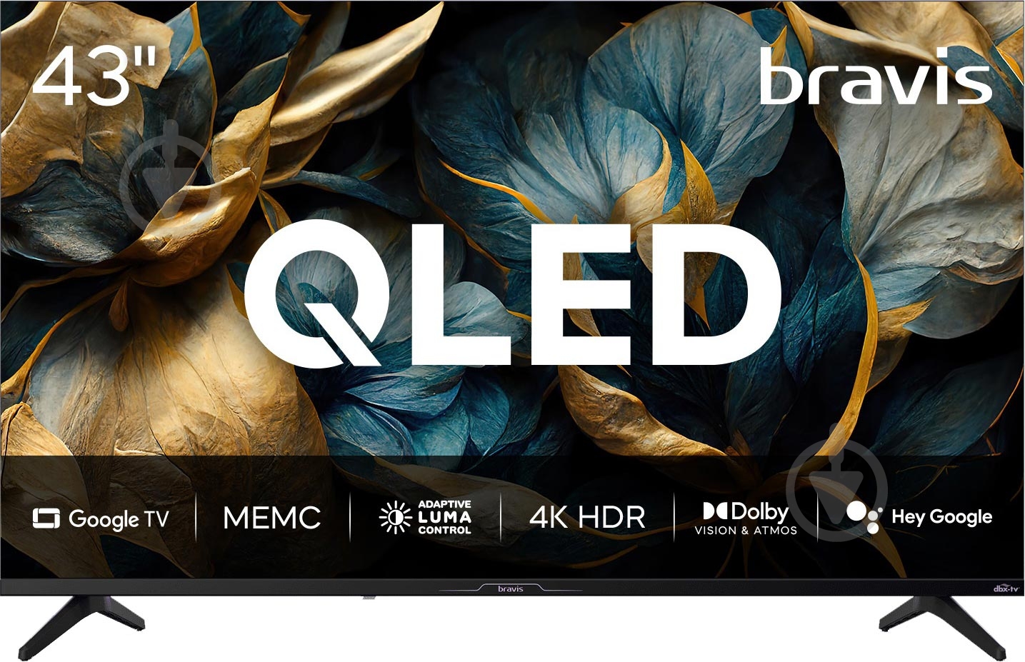 Телевизор Bravis 43L7000Q - фото 1