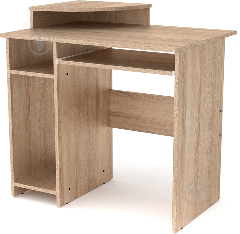 Стіл комп'ютерний Компаніт СКМ-1 дуб сонома - фото 1