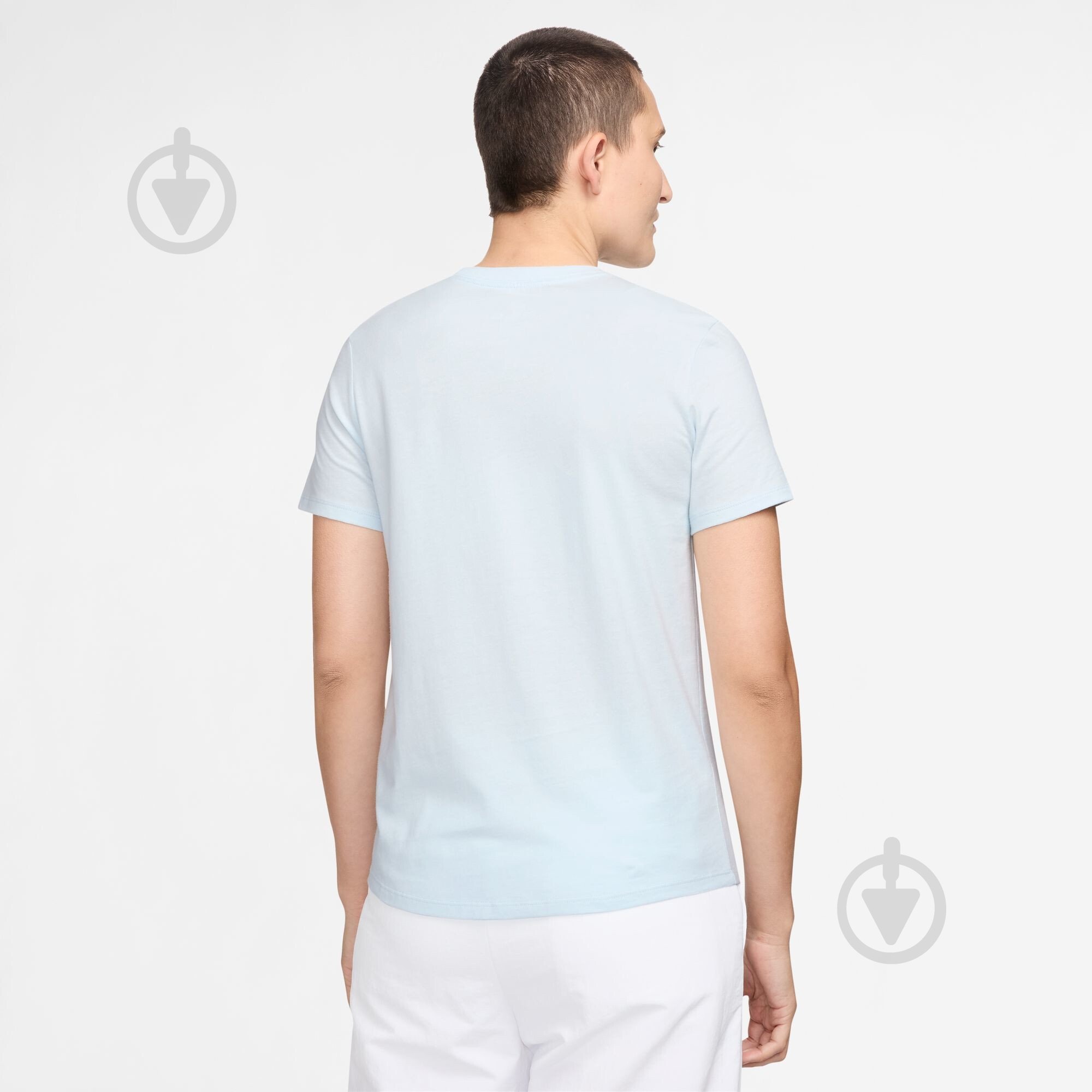 Футболка Nike W NSW CLUB SS TEE DX7902-423 р.XS голубой - фото 2 Футболка Nike W NSW CLUB SS TEE DX7902-423 р.XS голубой - фото 2