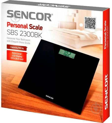 Весы напольные Sencor SBS 2300BK - фото 6 Весы напольные Sencor SBS 2300BK - фото 6