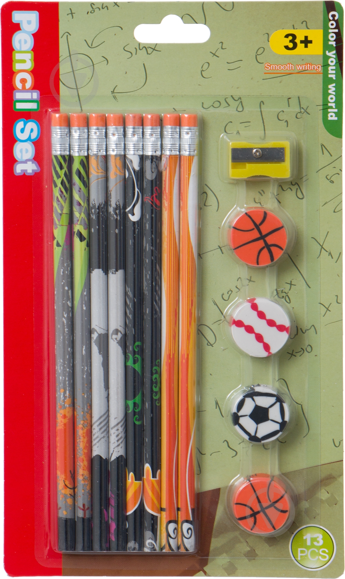 Набір олівців Футбол Nota Bene - фото 1 Набір олівців Футбол Nota Bene - фото 1