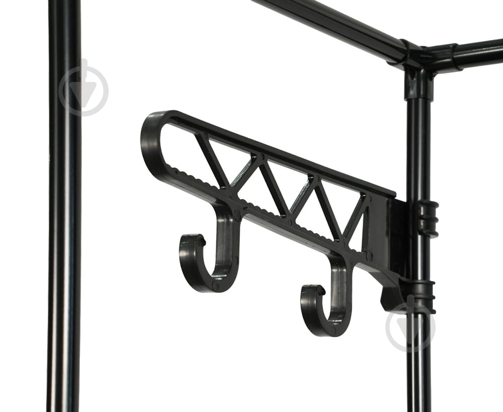 Вешалка-стойка для одежды Fabrika FK-WH3010 HANG с полками 108x36x170 см черный - фото 5 Вешалка-стойка для одежды Fabrika FK-WH3010 HANG с полками 108x36x170 см черный - фото 5