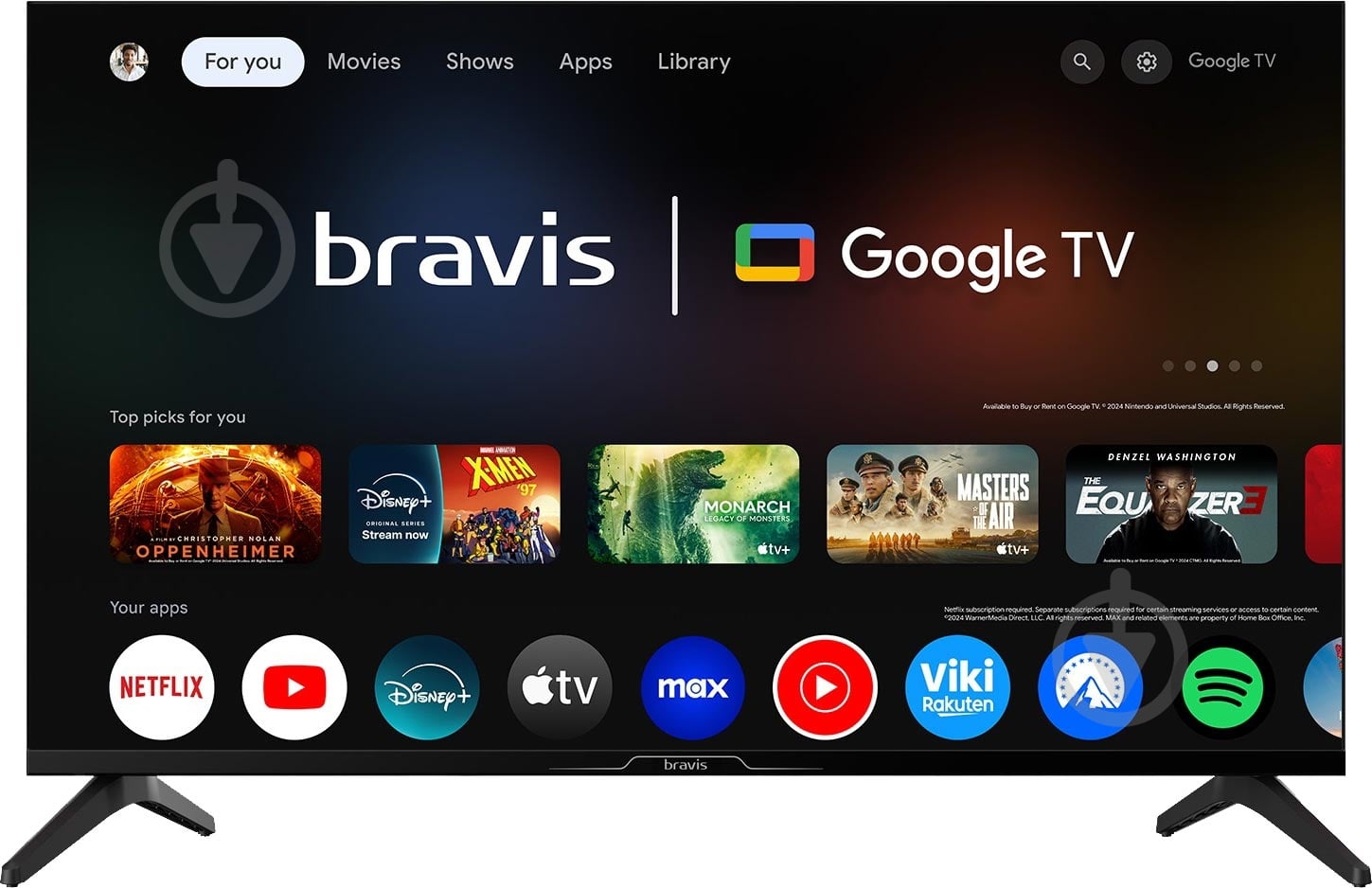 Телевизор Bravis 32L5000H - фото 2