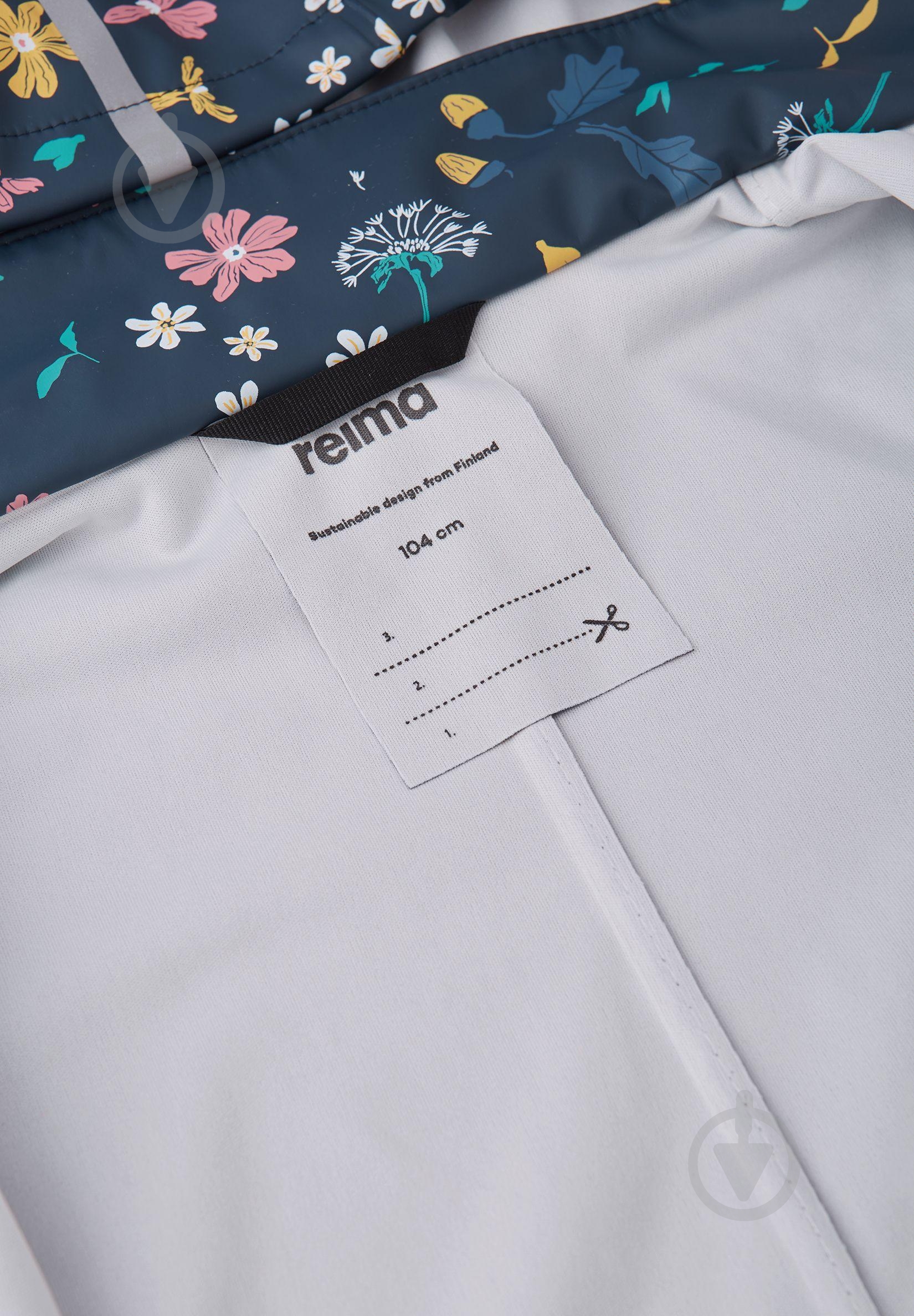 Дощовик Reima р.110 синій 5100085A-6989 - фото 6