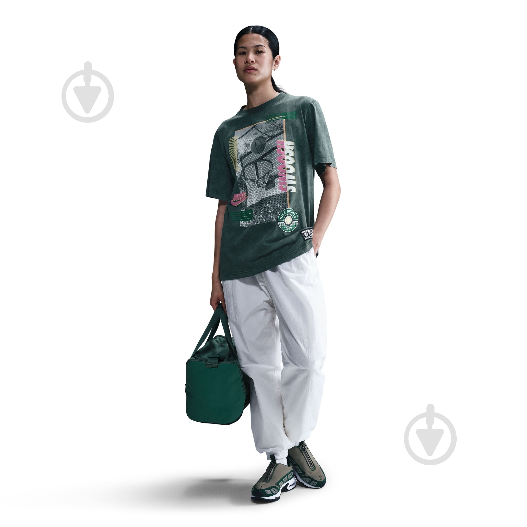 Футболка W NK SS TEE OC BB SP25 HJ3634-338 р.XS зелений - фото 2