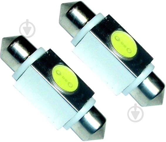 Лампа светодиодная Iskra HPLL12030106-W LED T11 12В 2 шт. - фото 1 Лампа светодиодная Iskra HPLL12030106-W LED T11 12В 2 шт. - фото 1