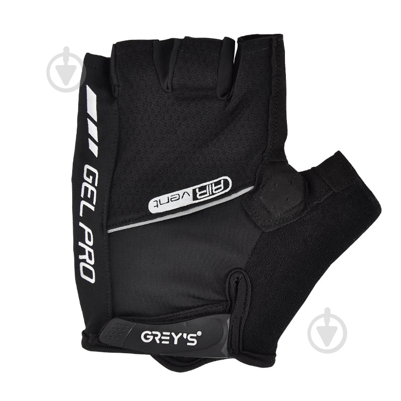 Велоперчатки GREY'S GR18112 M черный - фото 4