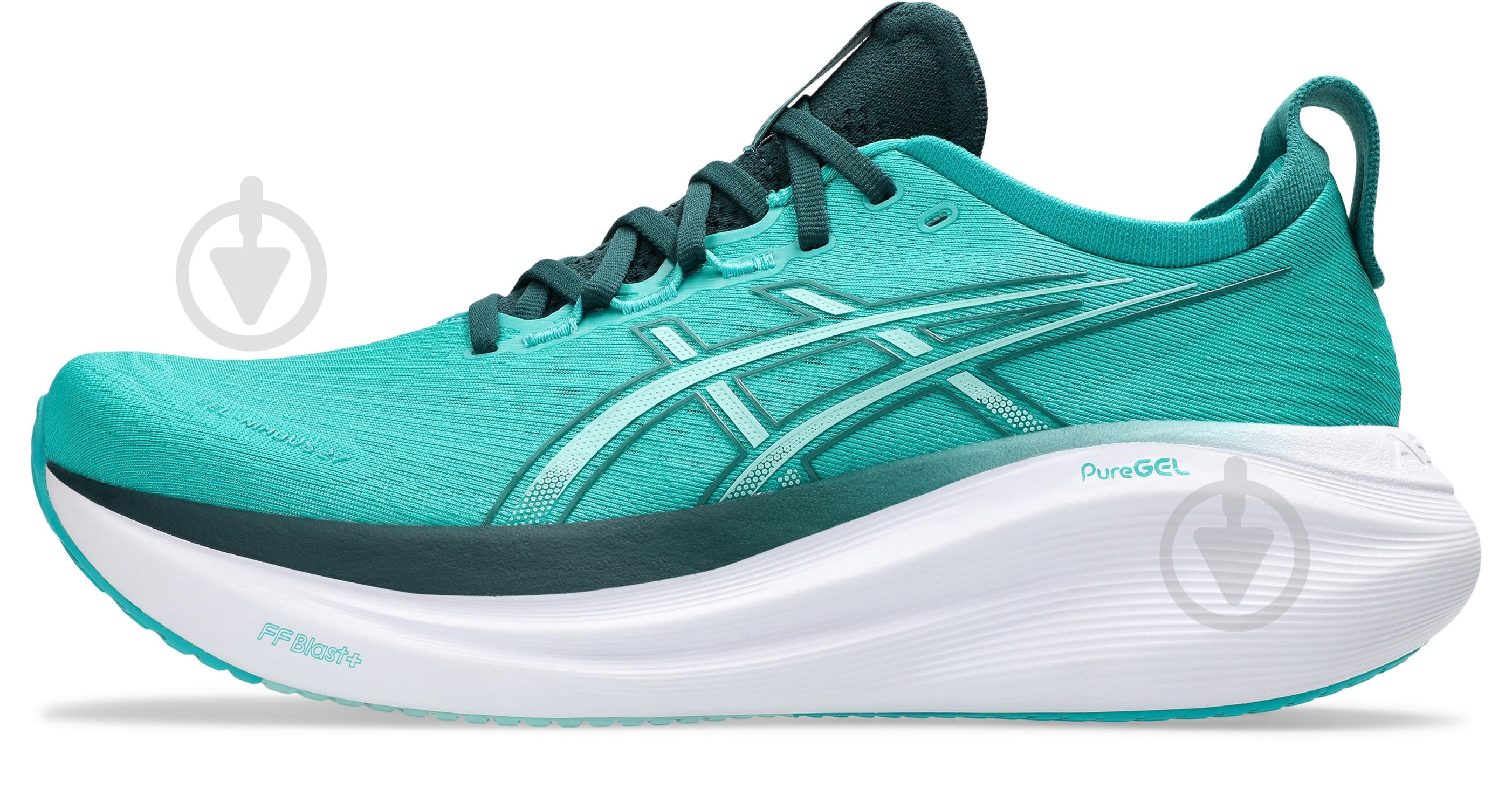 Кроссовки мужские Asics GEL-NIMBUS 27 1011B958-400 р.41,5 бирюзовые - фото 2