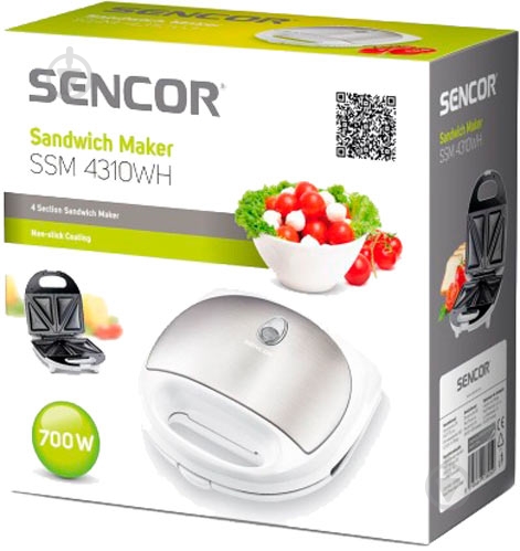 Сендвічниця Sencor SSM 4310WH - фото 4