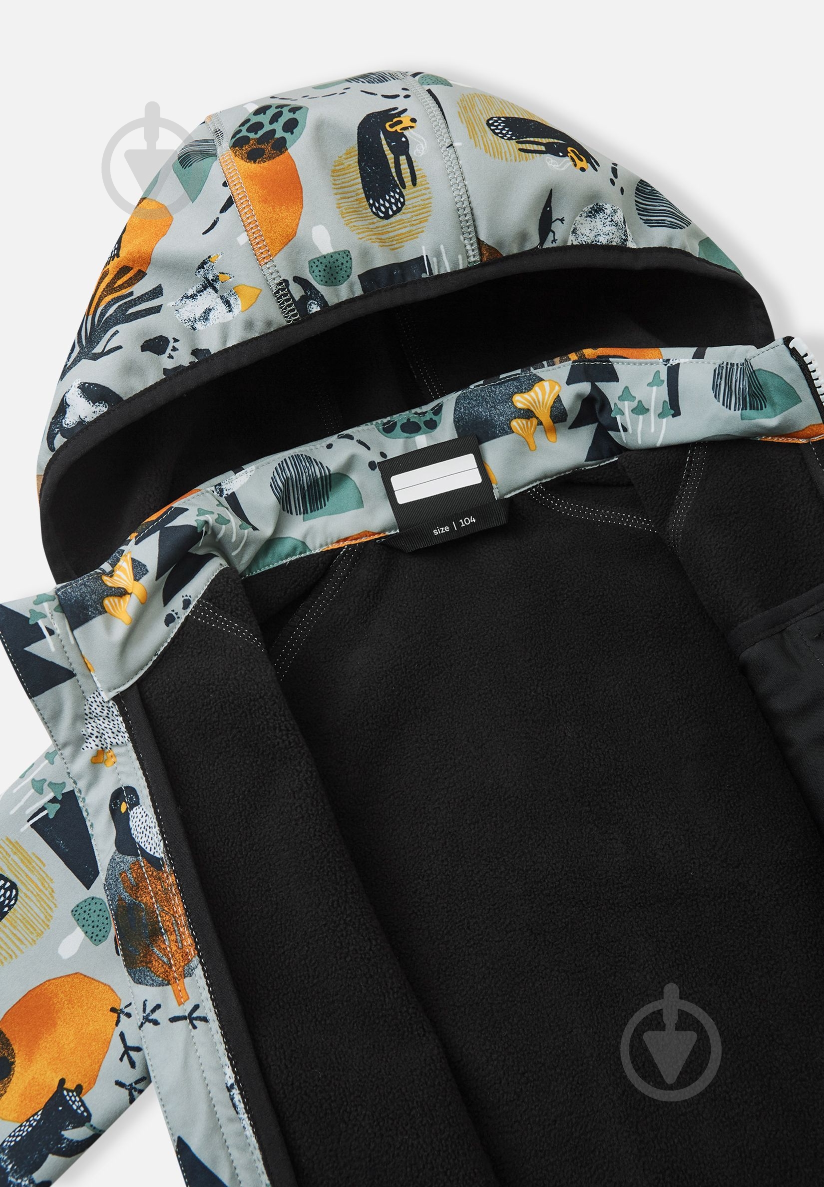 Куртка для мальчиков Reima Softshell Vantti р.134 серый 5100009B-9182 - фото 6 Куртка для мальчиков Reima Softshell Vantti р.134 серый 5100009B-9182 - фото 6