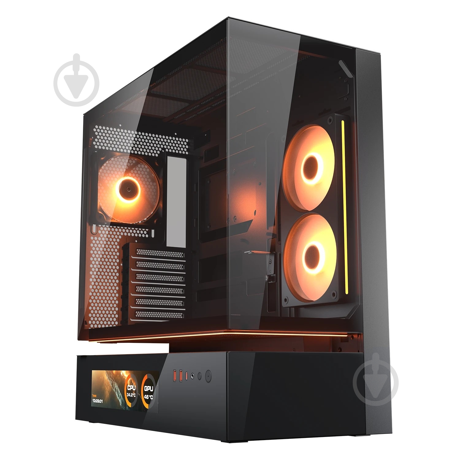 Корпус Cougar CFV235 Vision Black, игровой - фото 1
