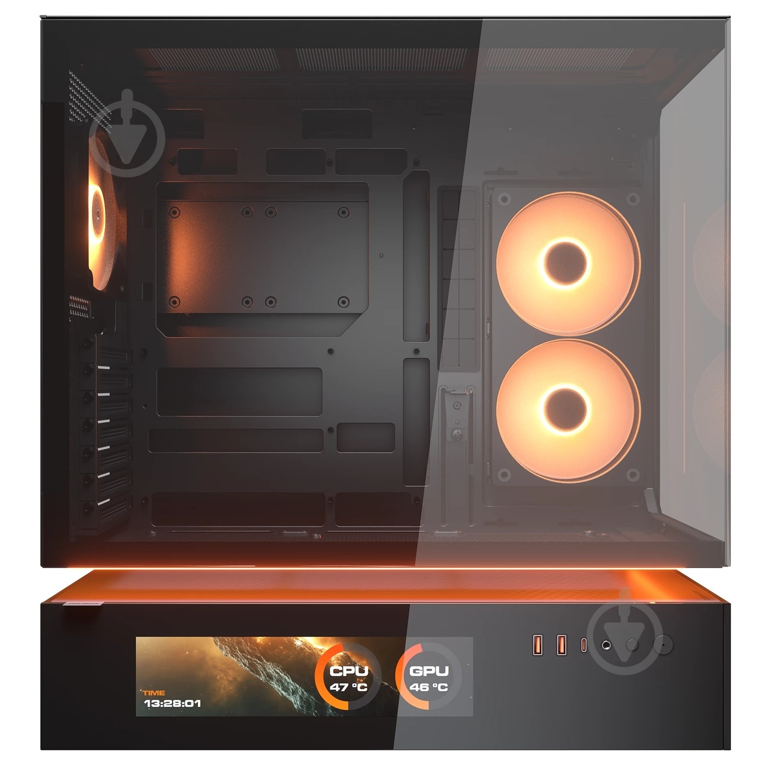 Корпус Cougar CFV235 Vision Black, игровой - фото 4