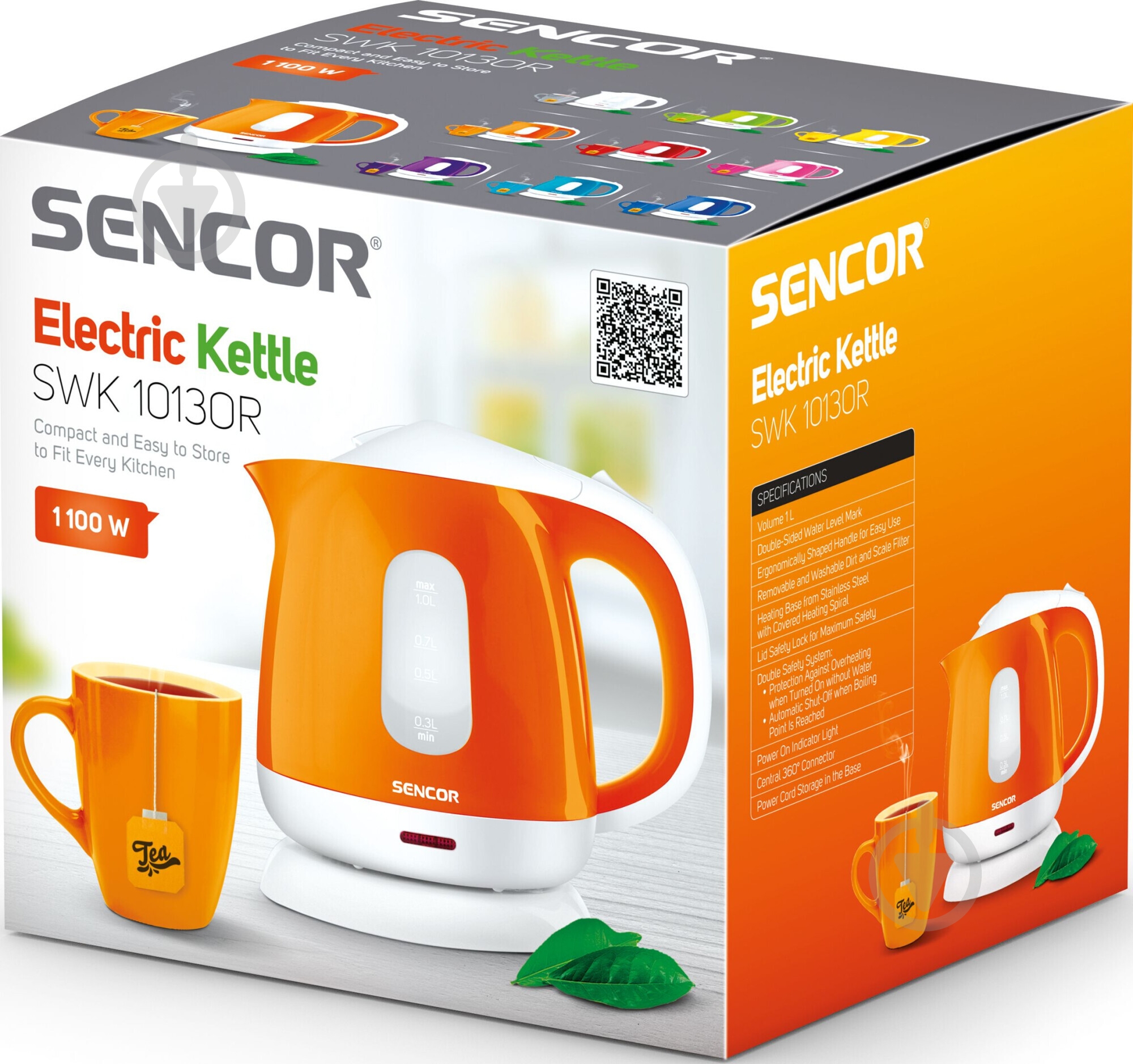 Электрочайник Sencor SWK 1013OR - фото 10