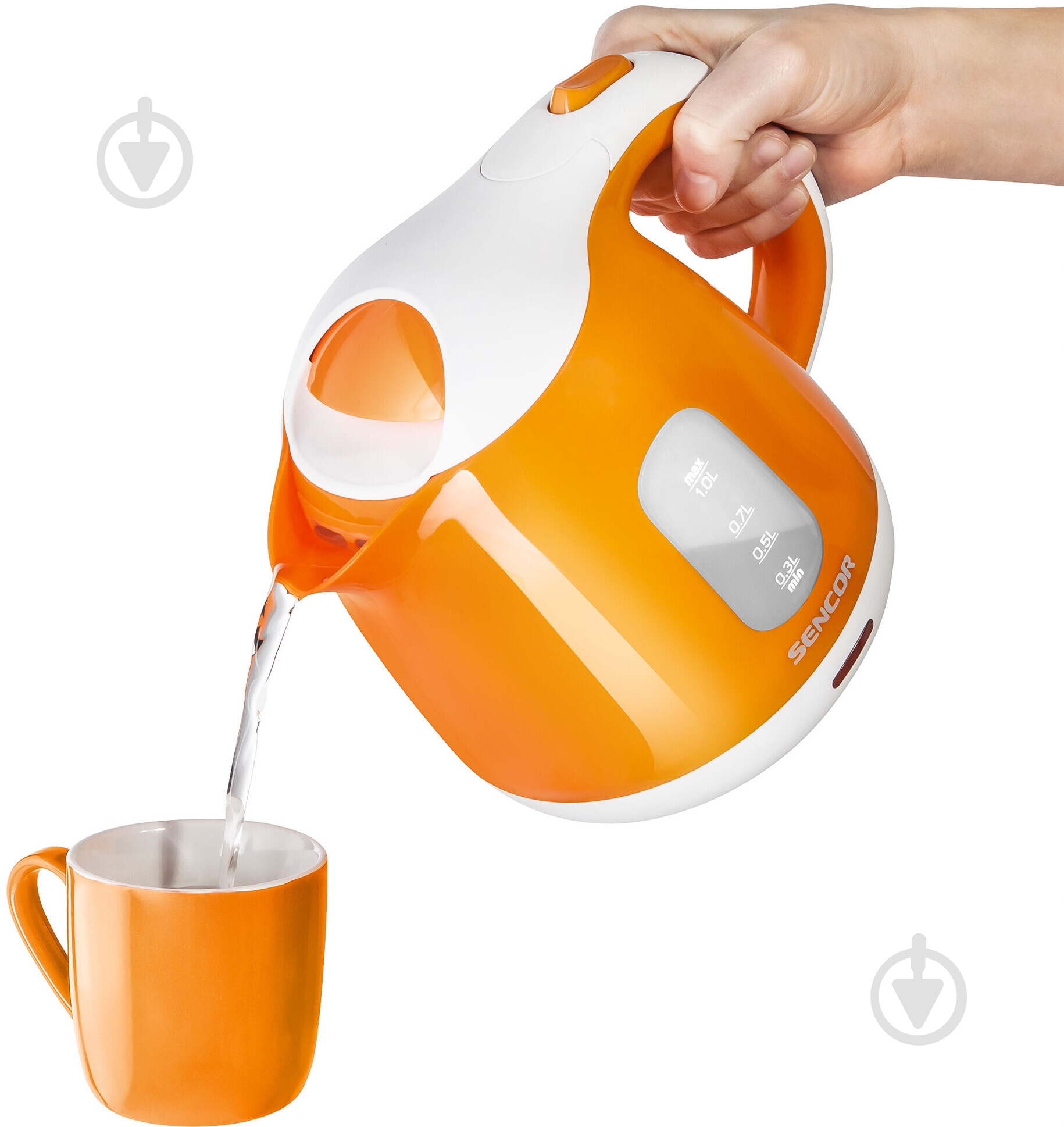 Электрочайник Sencor SWK 1013OR - фото 9