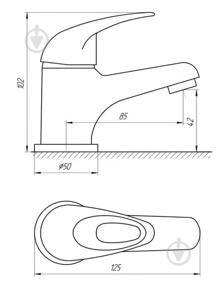Смеситель для умывальника GH Bates 10.10.124 - фото 4 Смеситель для умывальника GH Bates 10.10.124 - фото 4