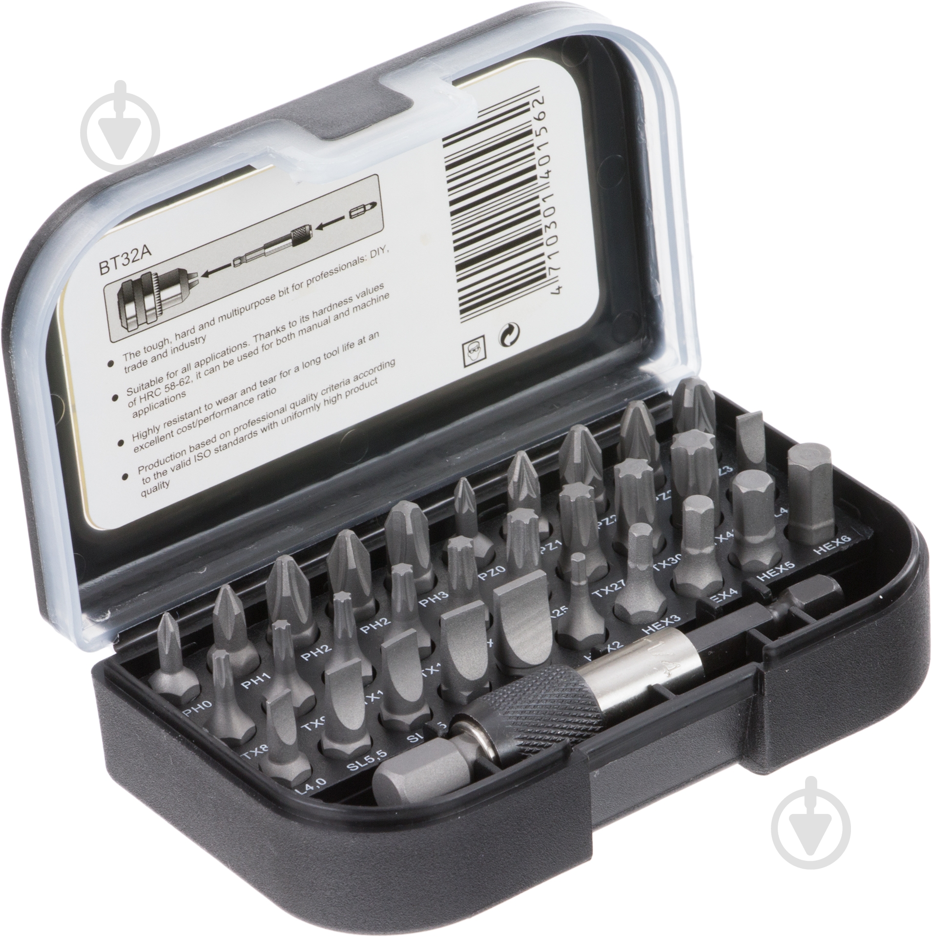Набор бит Work's 32 шт. BT32A - фото 1