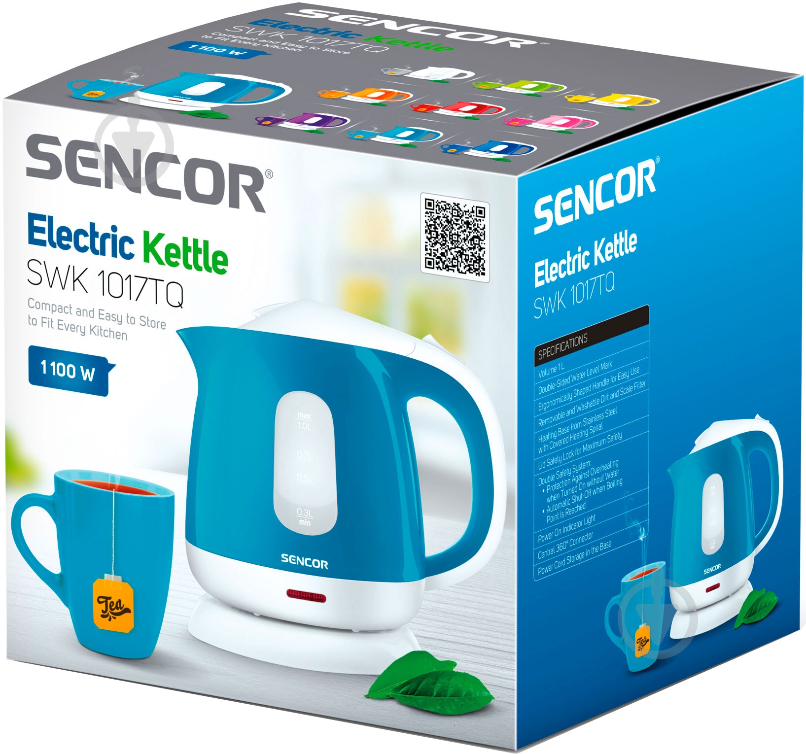 Электрочайник Sencor SWK 1017TQ - фото 10