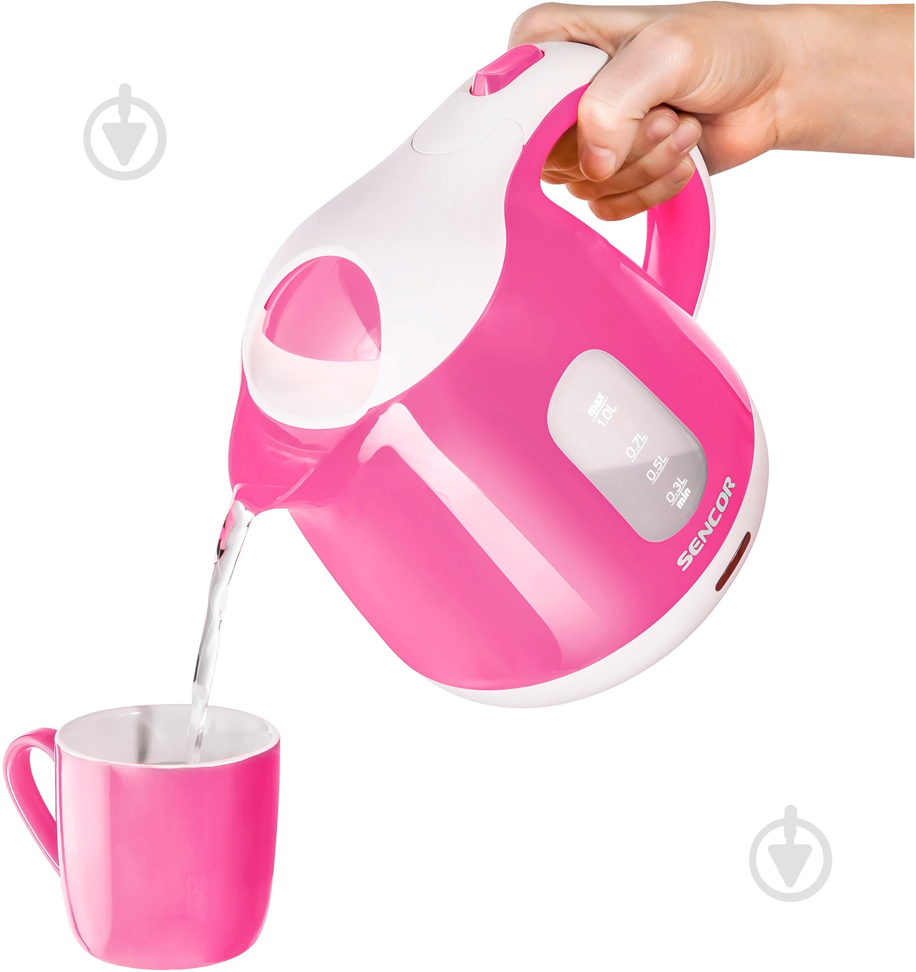 Электрочайник Sencor SWK 1018RS - фото 9