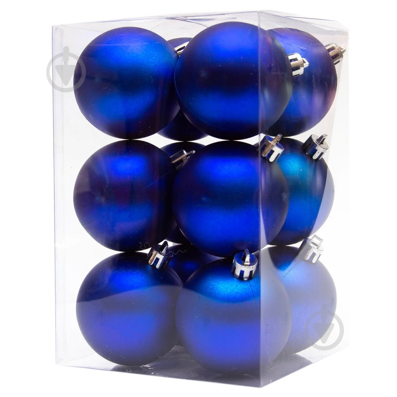 Набор шаров Девилон 12 шт., 12х12х18см, 250249 синий - фото 1