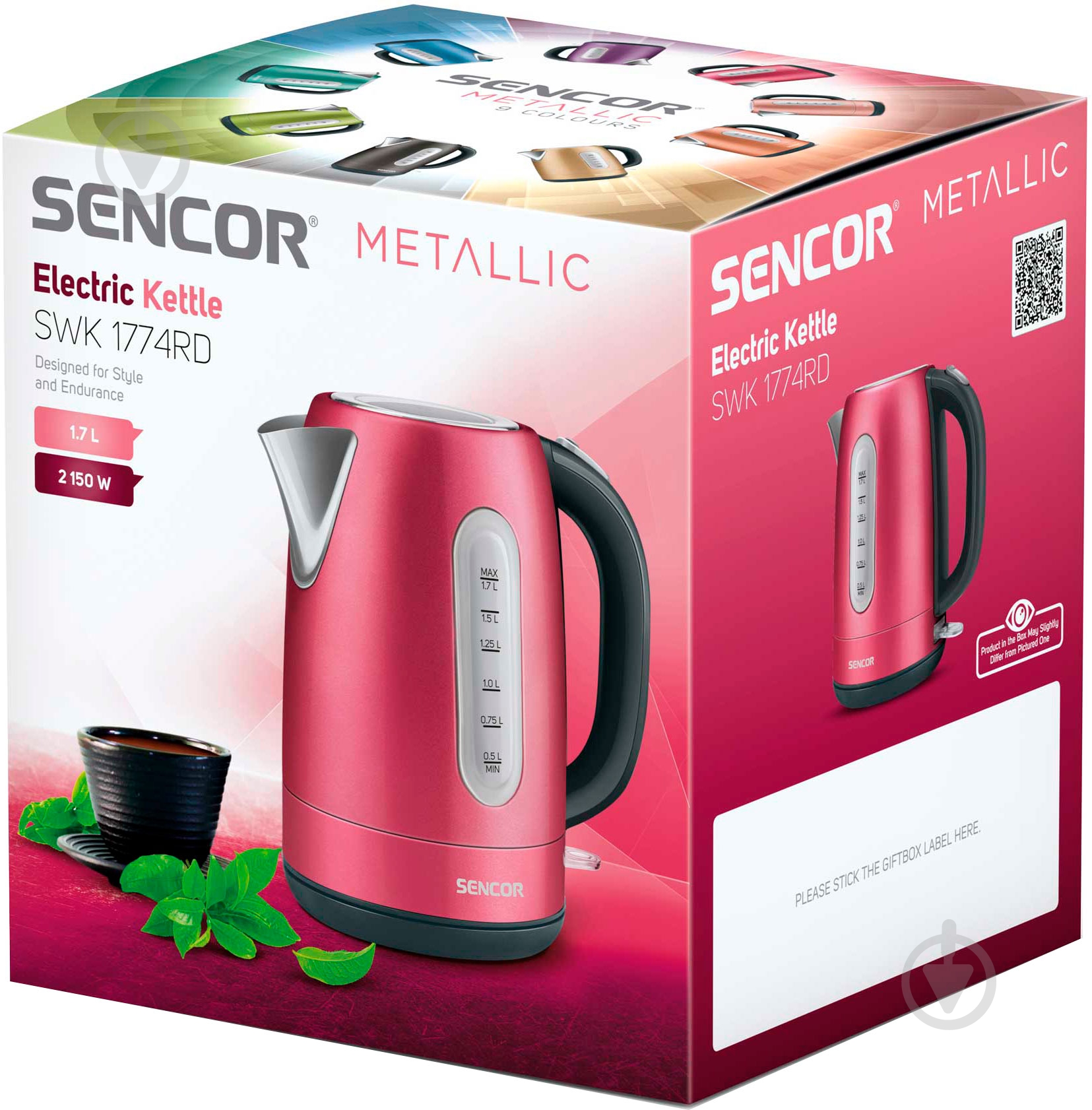 Электрочайник Sencor SWK 1774RD - фото 10