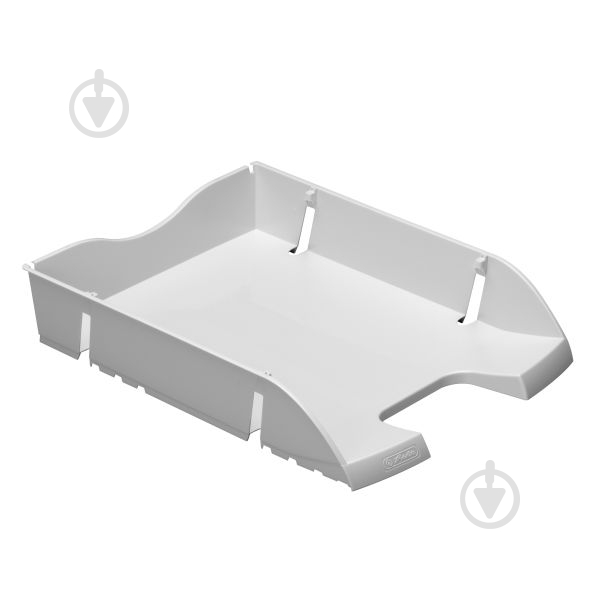 Лоток для бумаг горизонтальный space R-PET Solid серый 11247103 Herlitz - фото 1