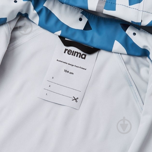 Дождевик Reima р.92 синий 5100025A-6551 - фото 6