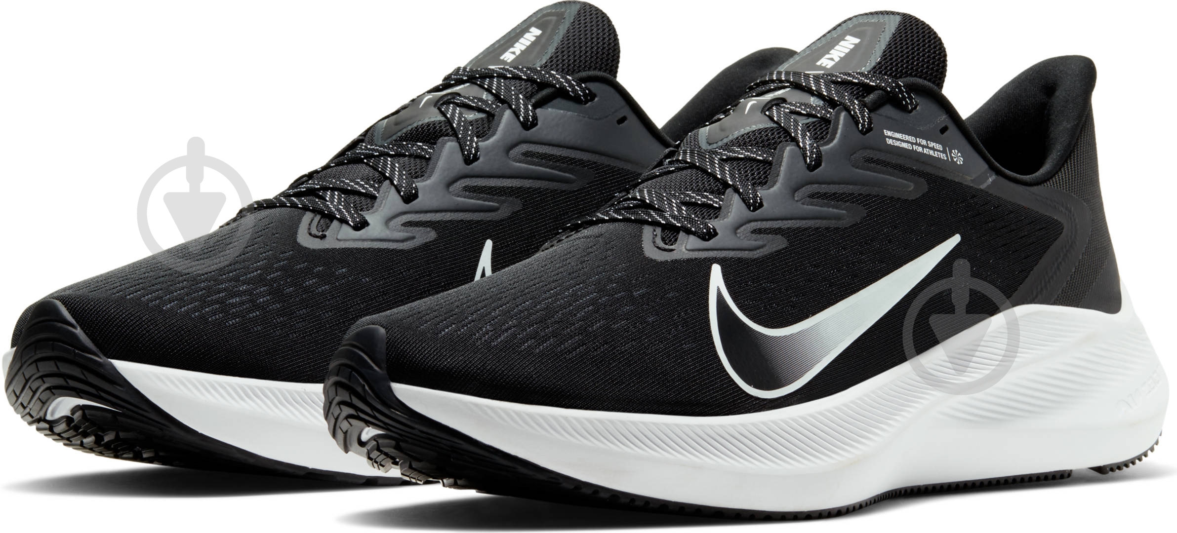 Кросівки чоловічі Nike ZOOM WINFLO 7 CJ0291-005 р.42,5 чорні - фото 1