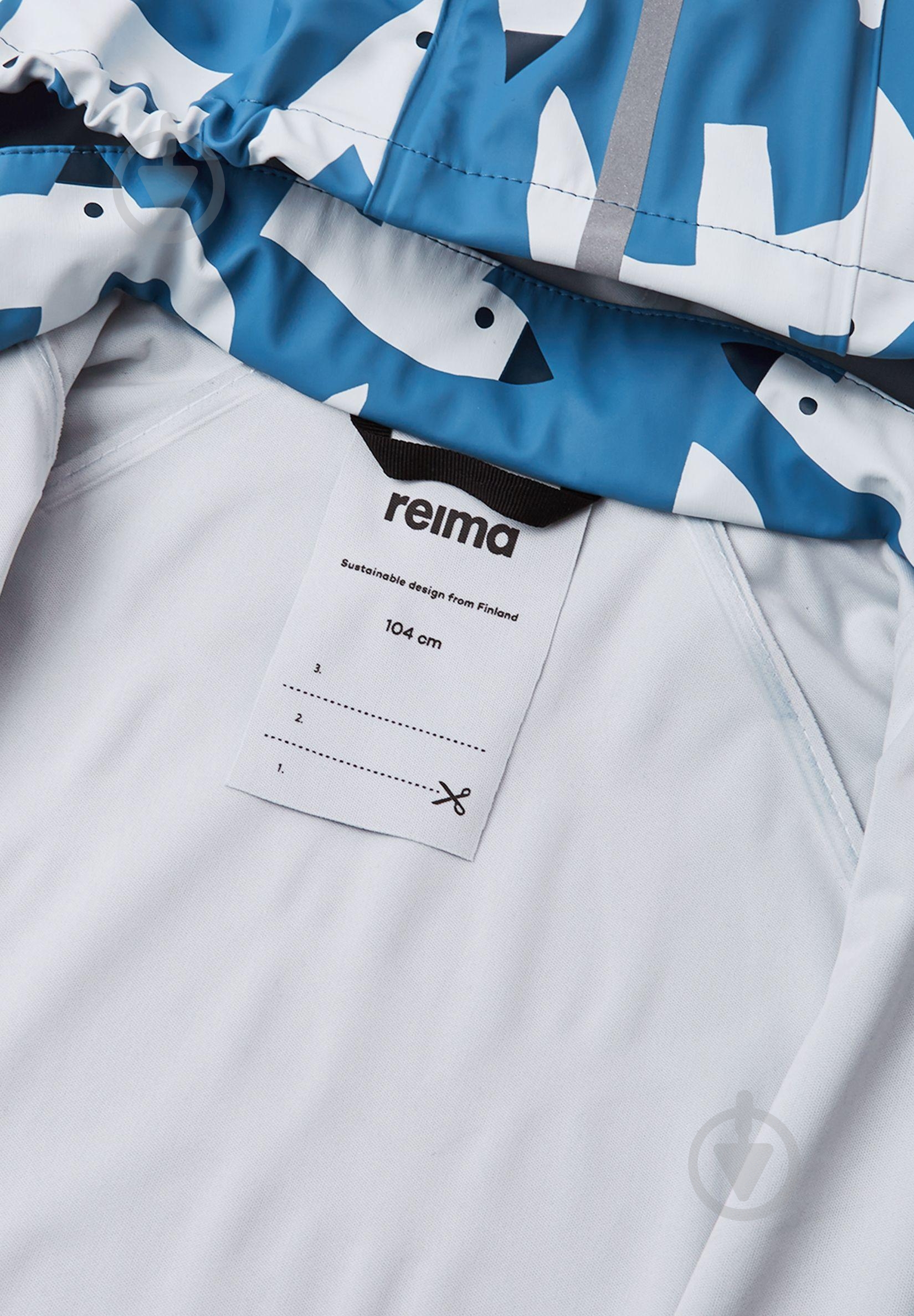 Дождевик Reima р.110 синий 5100025A-6551 - фото 6 Дождевик Reima р.110 синий 5100025A-6551 - фото 6