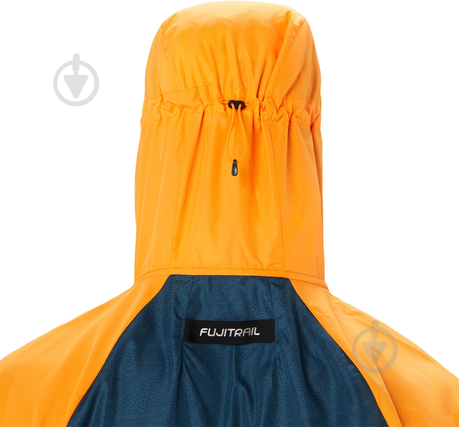 Куртка мужская Asics FUJITRAIL PACKABLE WINDBREAKER 2011C991_800 р.XL оранжевая - фото 7