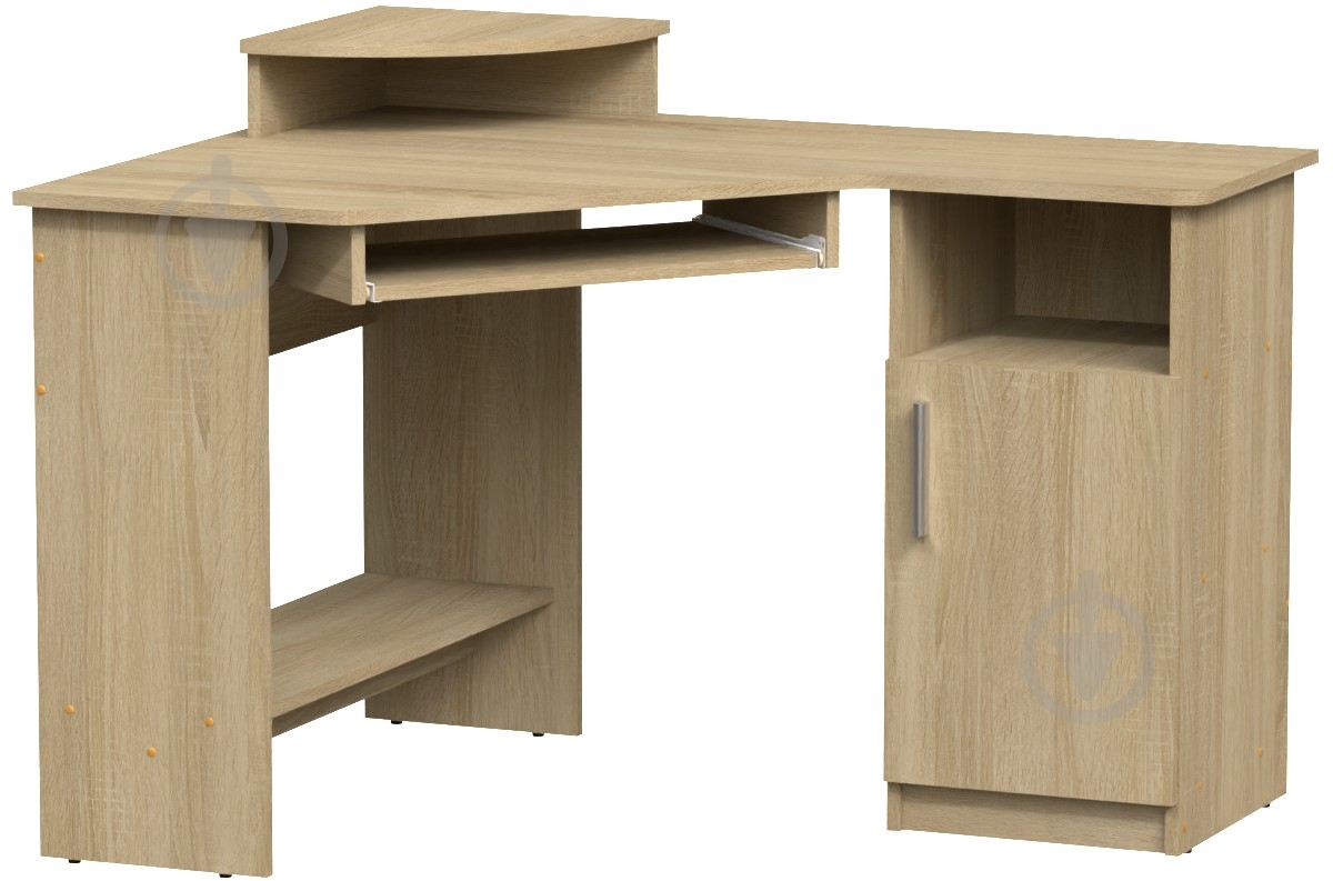 Стол компьютерный Компанит CУ-1 дуб сонома - фото 1 Стол компьютерный Компанит CУ-1 дуб сонома - фото 1
