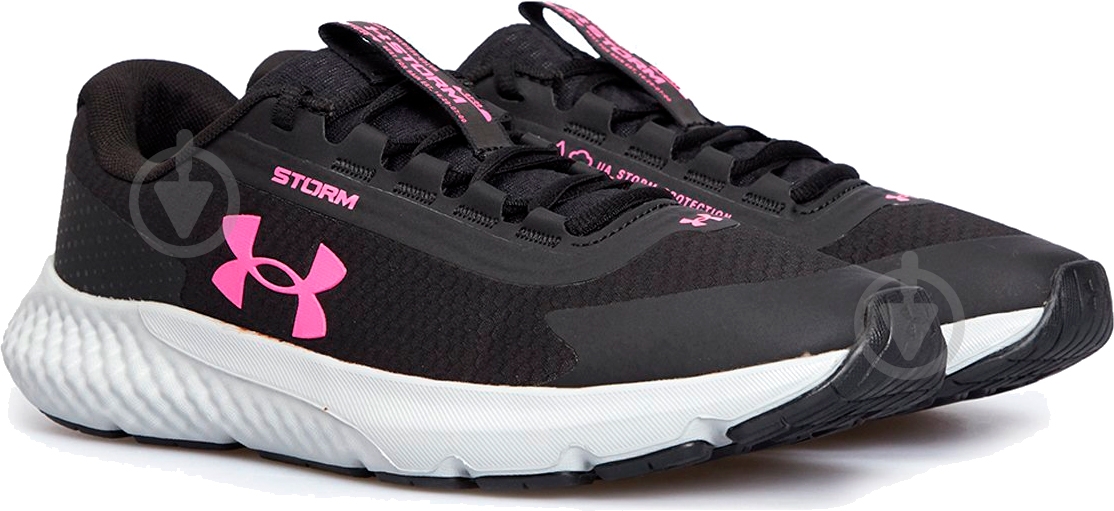 Кроссовки женские демисезонные Under Armour UA W CHARGED ROGUE 3 STORM 3025524-002 р.41 серые - фото 4