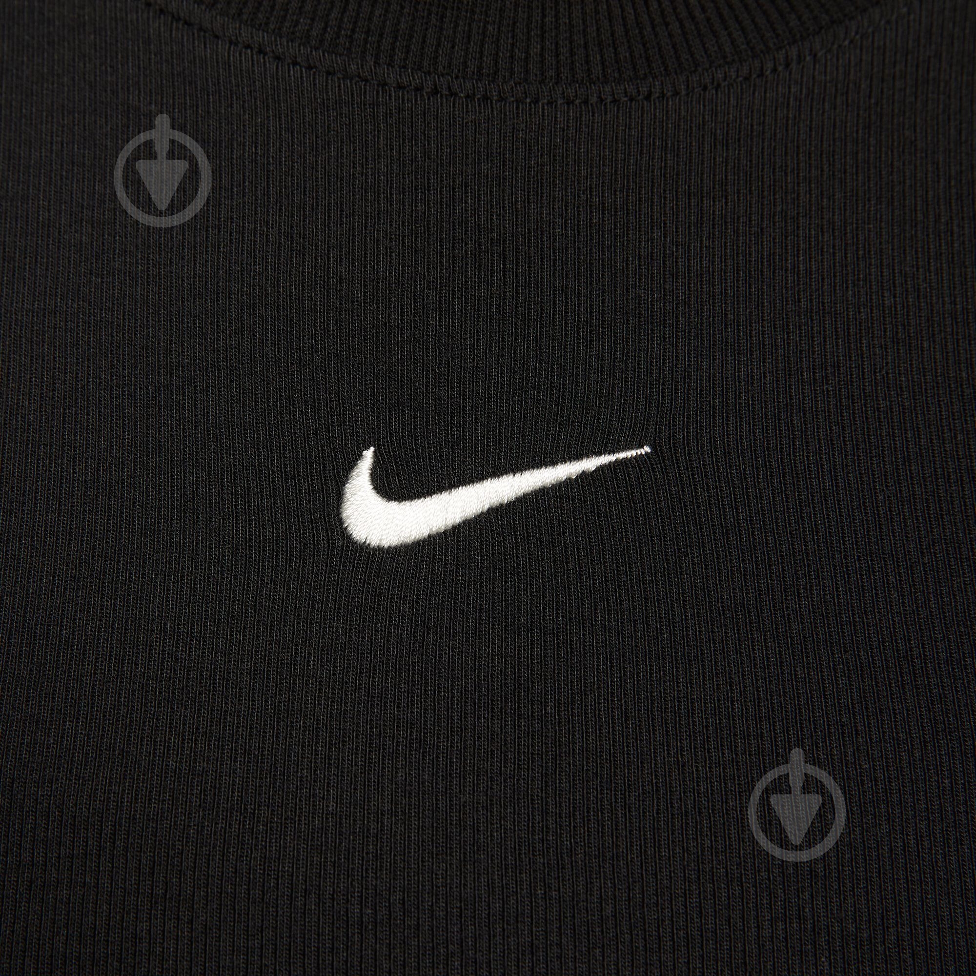 Майка Nike W NSW ESSNTL RIB CRP TANK FB8279-010 р.XS чорний - фото 4 Майка Nike W NSW ESSNTL RIB CRP TANK FB8279-010 р.XS чорний - фото 4