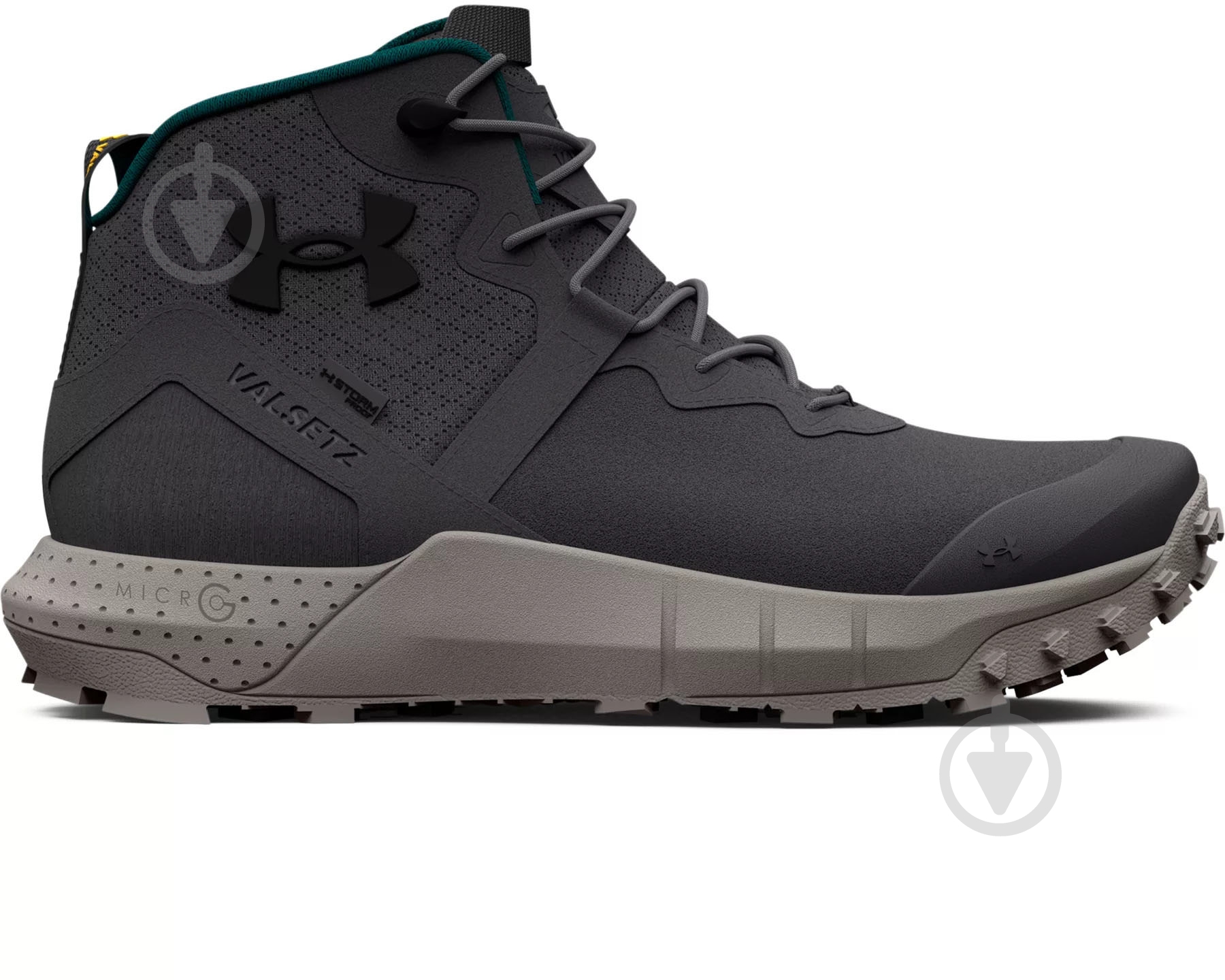 Ботинки Under Armour UA MG VALSETZ TREK MID L WP 3025577-100 р.42,5 серый - фото 1