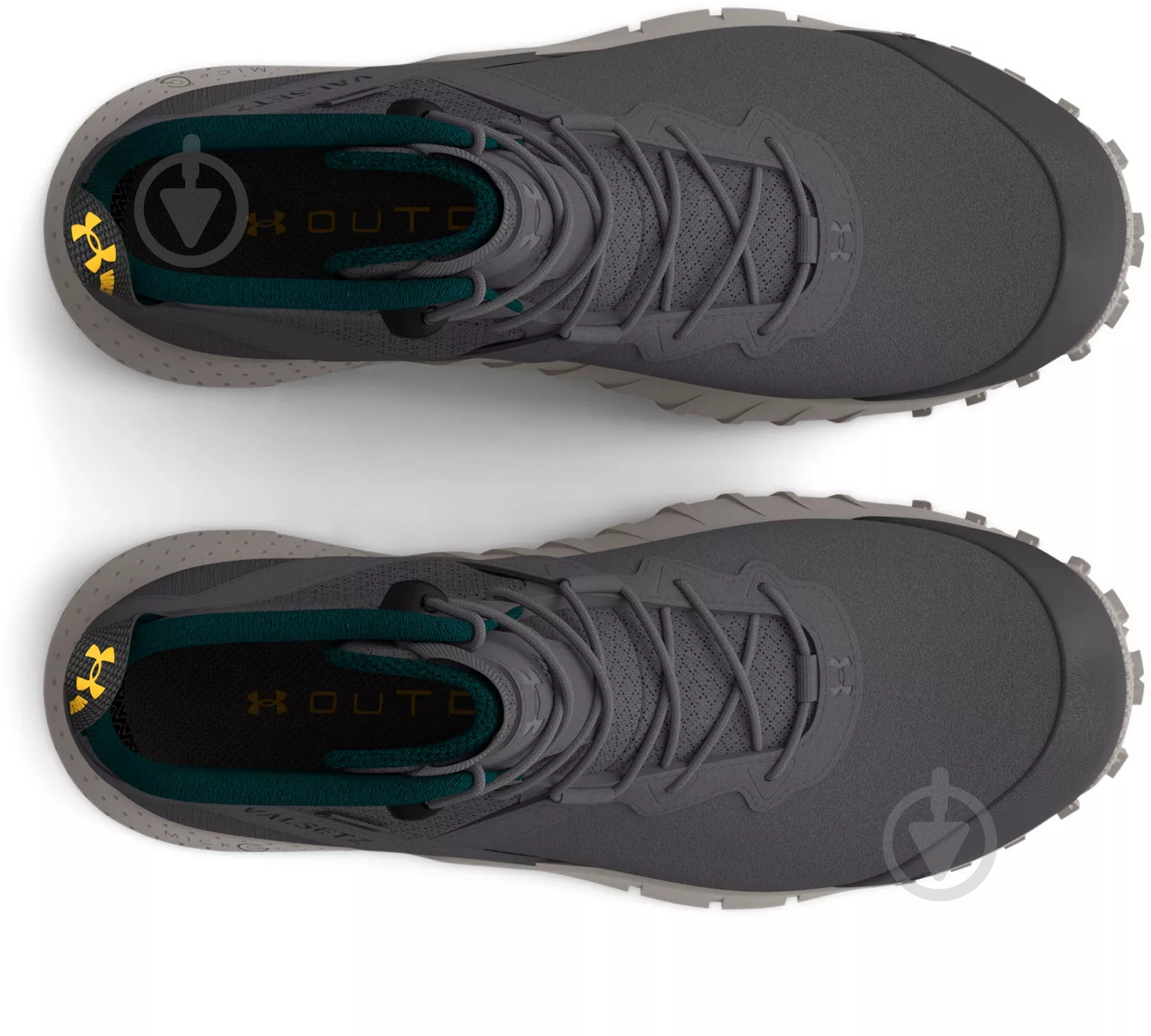 Ботинки Under Armour UA MG VALSETZ TREK MID L WP 3025577-100 р.42,5 серый - фото 3