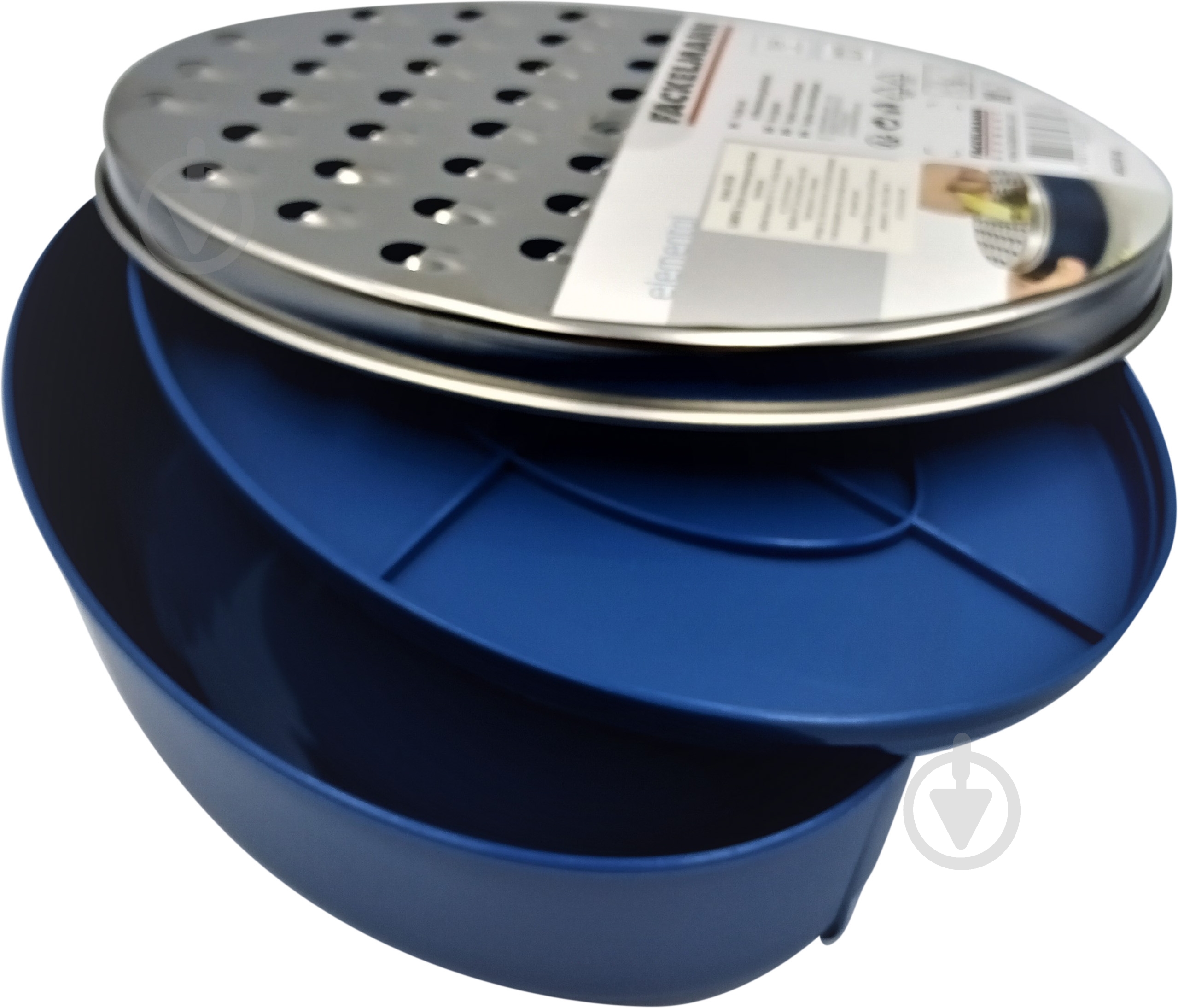Терка с контейнером Fackelmann Elemental 18х10х8 см 685338 - фото 1