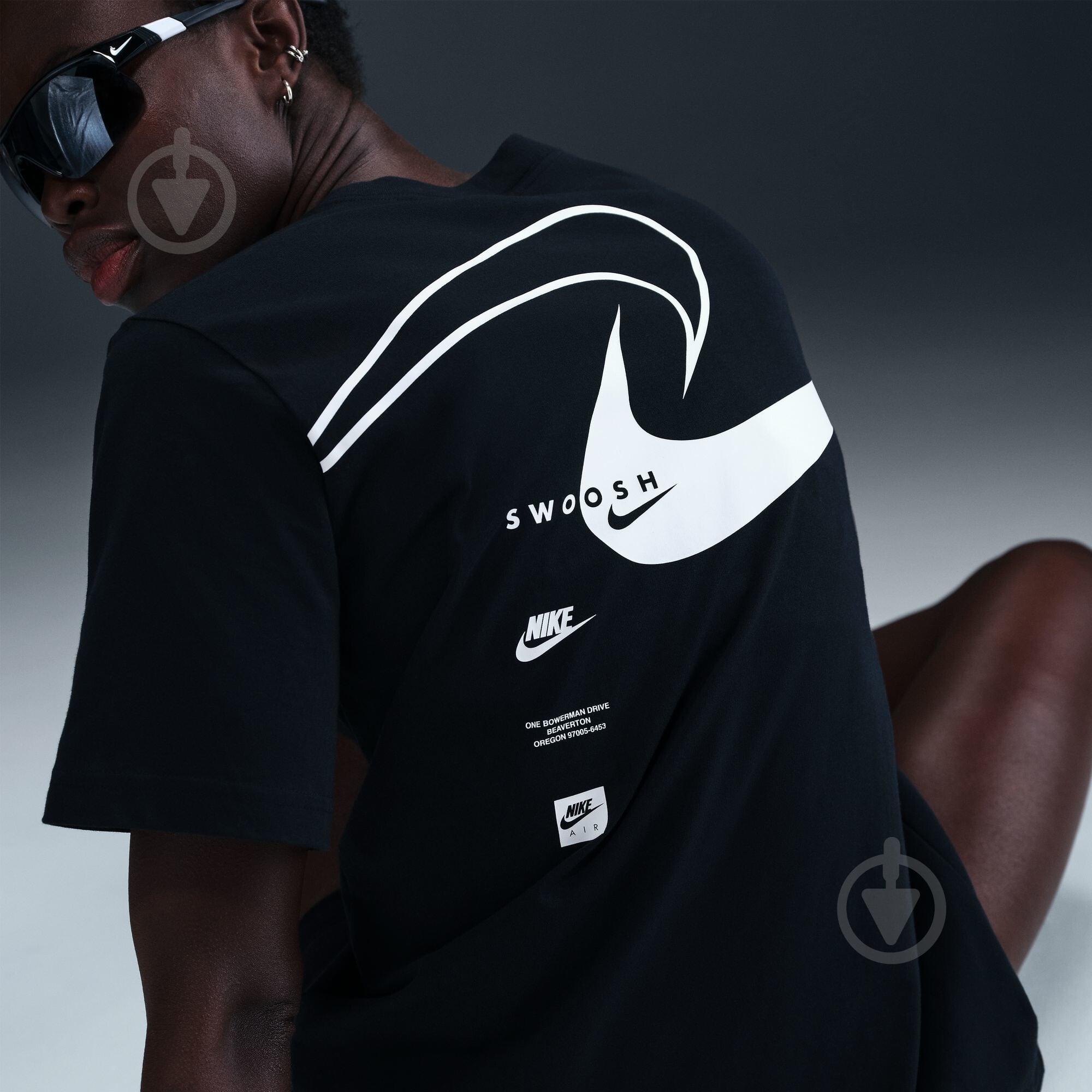 Футболка Nike W NSW CLUB SS TEE OC SWOOSH HQ1698-010 р.XS чорний - фото 10