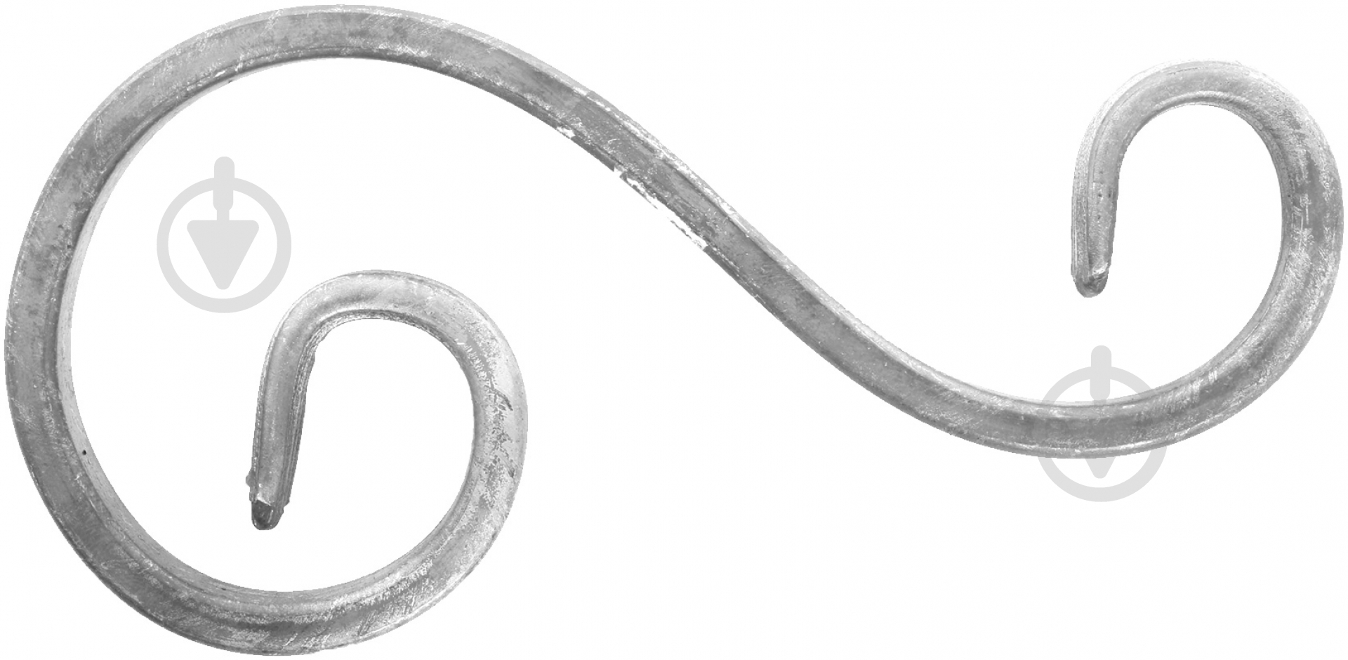 Завиток кованый 150x70 мм - фото 1