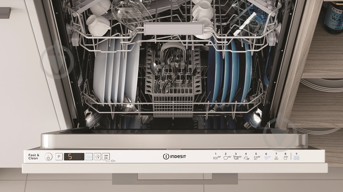 Вбудовувана посудомийна машина Indesit D2I HD524 A - фото 4