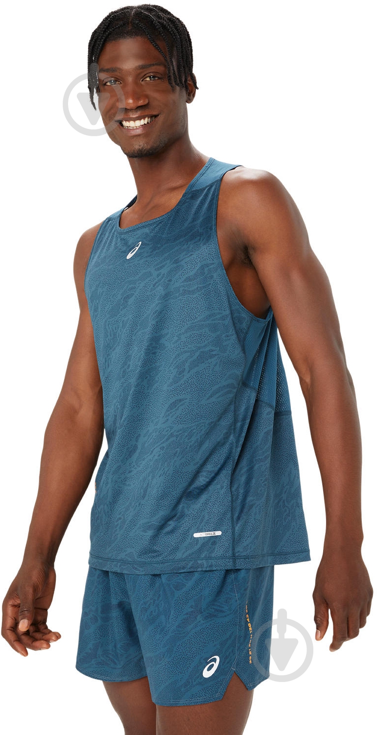 Майка Asics FUJITRAIL SINGLET 2011C984_400 р.S зеленый - фото 2