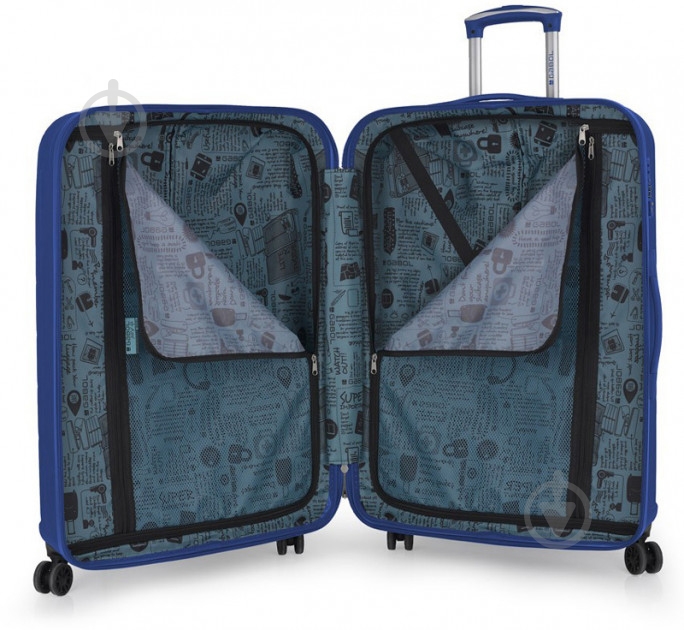 Чемодан Gabol Duke (S) Blue 36 л синий - фото 4 Чемодан Gabol Duke (S) Blue 36 л синий - фото 4