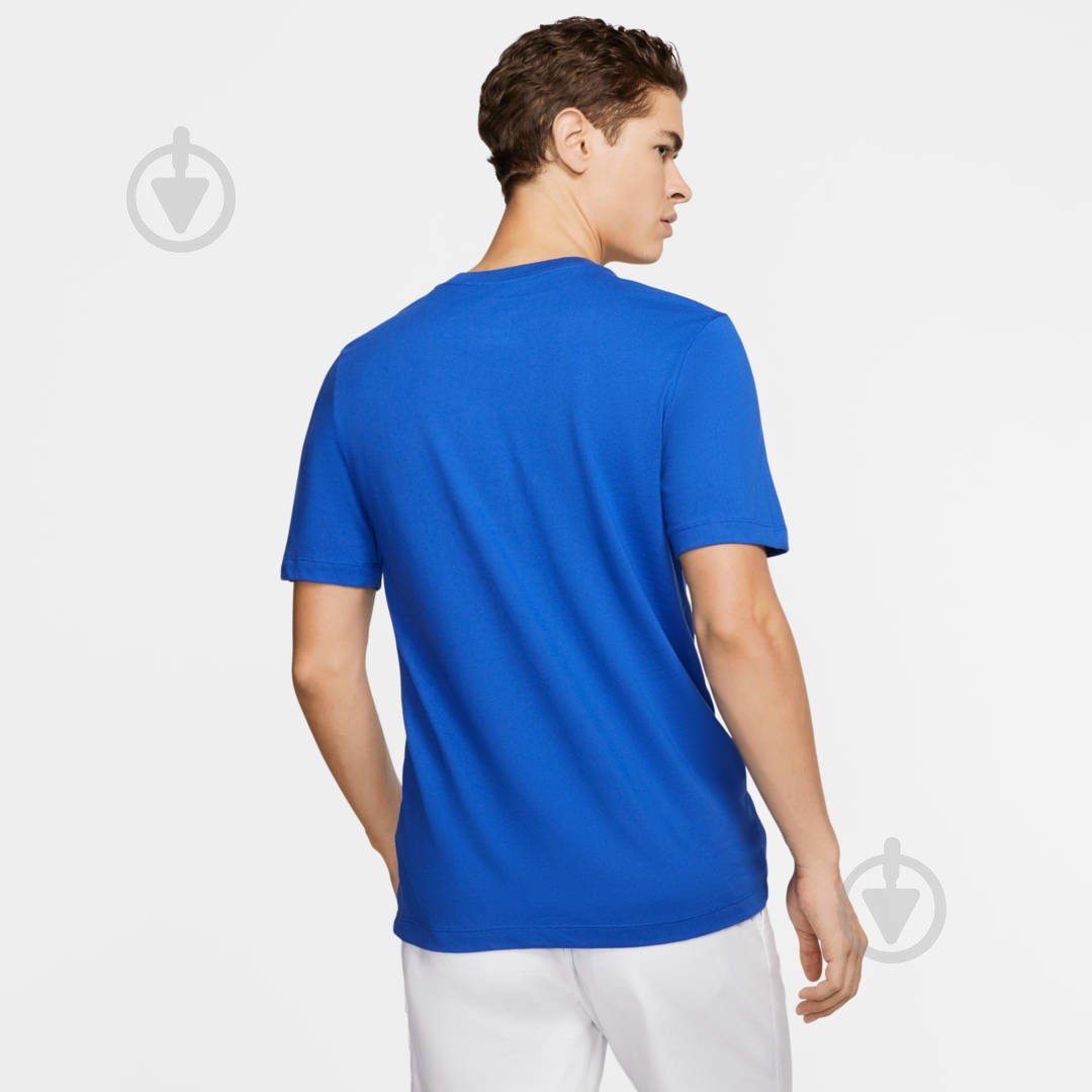 Футболка Nike M NKCT TEE DFCT TENNIS GFX CJ0429-481 р.2XL синий - фото 4